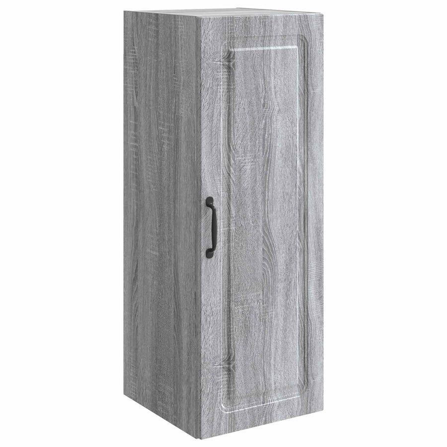 Wandkast Grijs Sonoma 33 x 34,5 x 90 cm Bewerkt hout