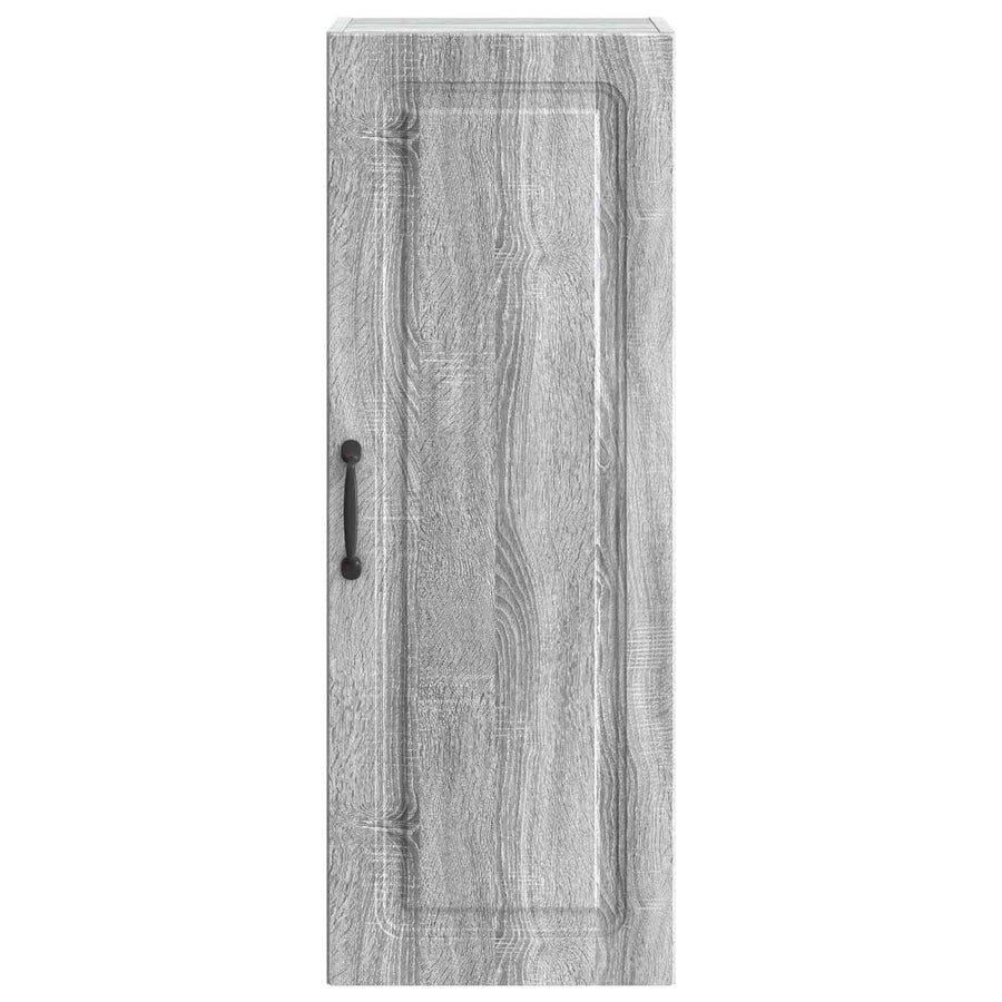 Wandkast Grijs Sonoma 33 x 34,5 x 90 cm Bewerkt hout