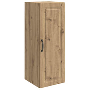 Wandkast 33x34.5x90 cm bewerkt hout