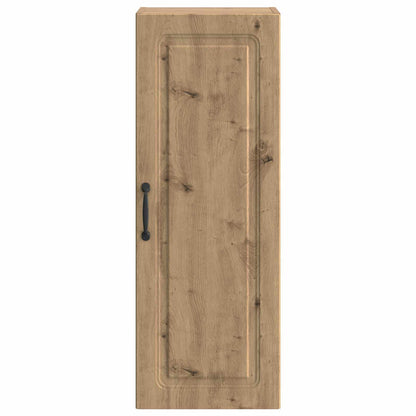 Wandkast Artisanaal eiken 33 x 34,5 x 90 cm Bewerkt hout