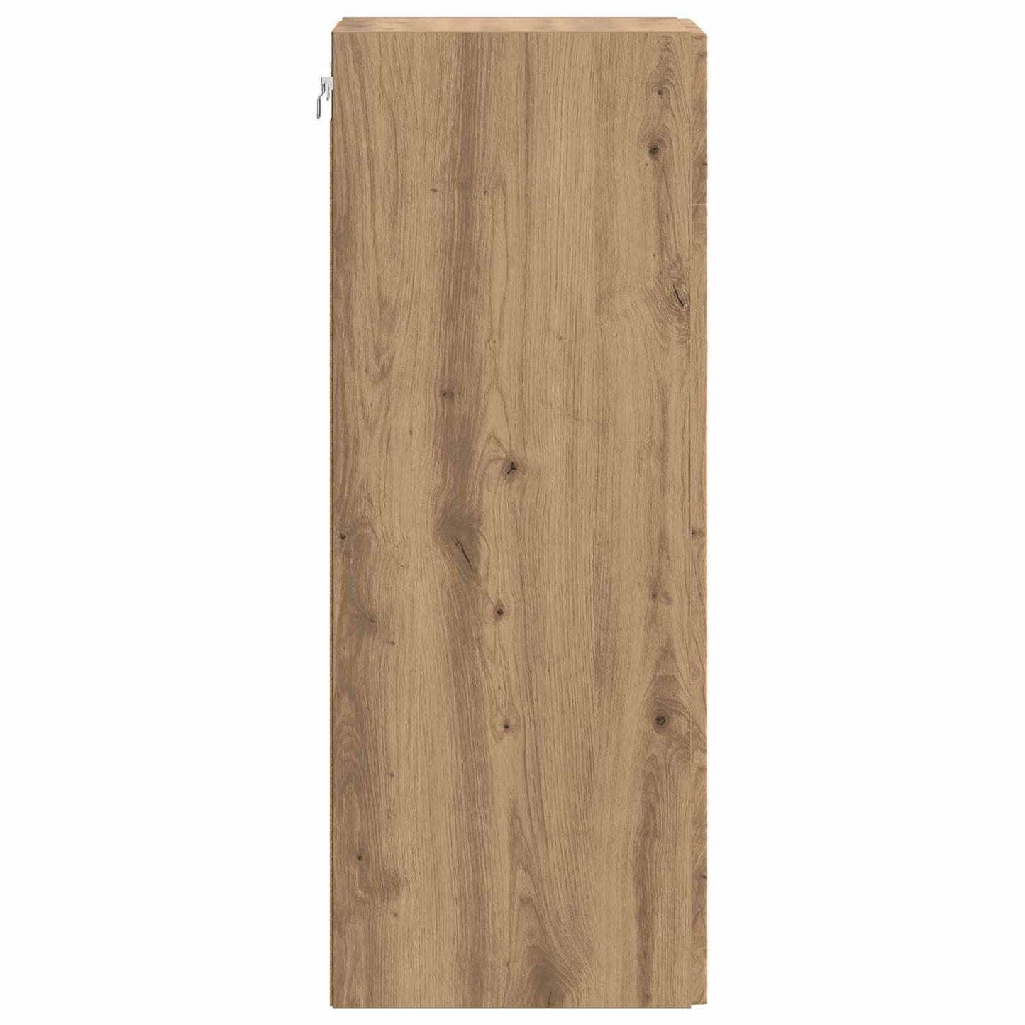 Wandkast Artisanaal eiken 33 x 34,5 x 90 cm Bewerkt hout