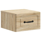 Wall Bracket Murphy Bed Sonoma Oak 34.5 x 33 x 20 cm Engineered Wood