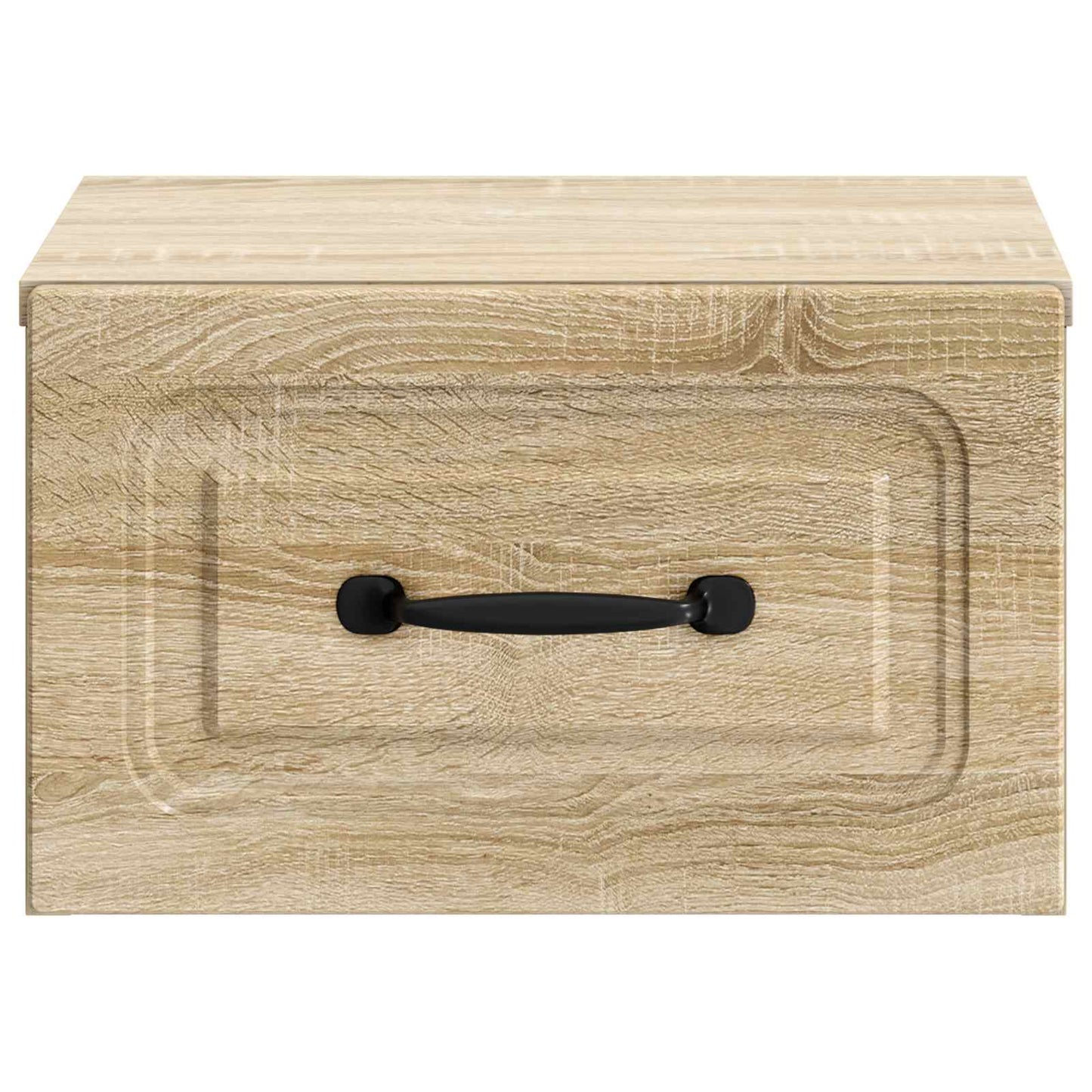 Wandbeugel Bedkast Sonoma Eiken 34,5 x 33 x 20 cm Bewerkt hout