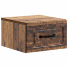Wall bracket Murphy bed Old wood 34.5 x 33 x 20 cm Treated wood