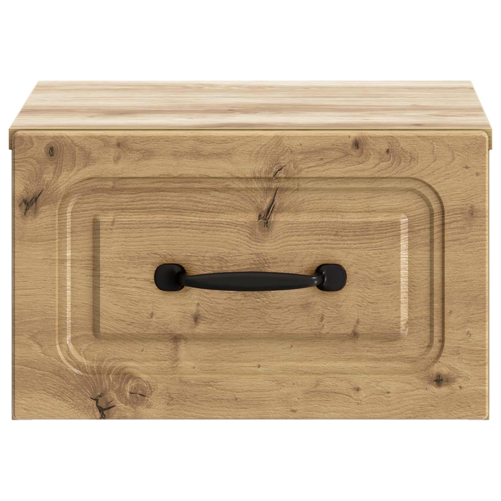 Wandbeugel Bedkast 2 pcs Artisanaal eiken 34,5 x 33 x 20 cm