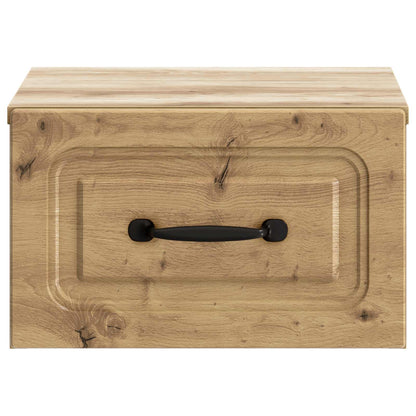 Wandbeugel Bedkast 2 pcs Artisanaal eiken 34,5 x 33 x 20 cm
