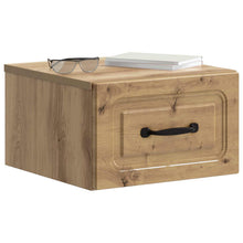 Wandbeugel Bedkast 2 pcs Artisanaal eiken 34,5 x 33 x 20 cm