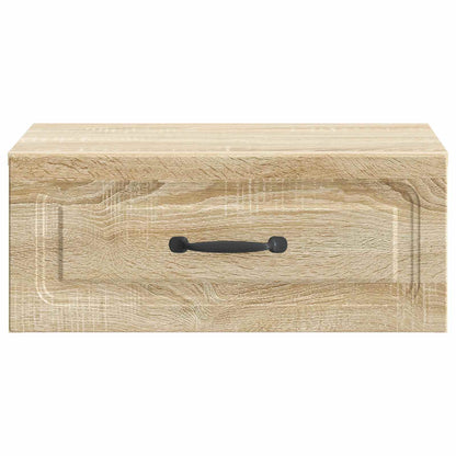 Wandbeugel Bedkast Sonoma Eiken 49 x 34,5 x 20 cm Bewerkt hout