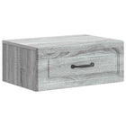 Wandkast 49x34,5x20 cm grijs sonoma bewerkt hout