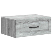 Wandkast 49x34,5x20 cm grijs sonoma bewerkt hout