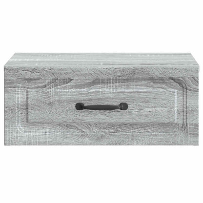Wandbeugel Bedkast 2 pcs Grijs sonoma 49 x 34,5 x 20 cm