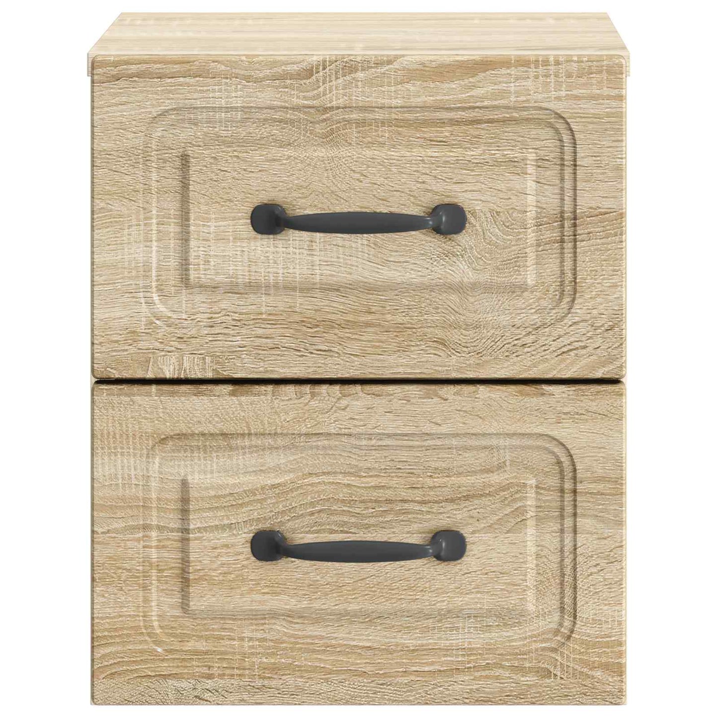 Wandbeugel Bedkast Sonoma Eiken 34,5 x 33 x 40 cm Bewerkt hout