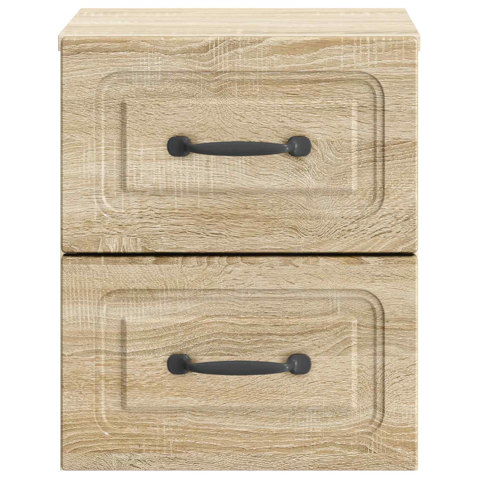 Wandbeugel Bedkast Sonoma Eiken 34,5 x 33 x 40 cm Bewerkt hout