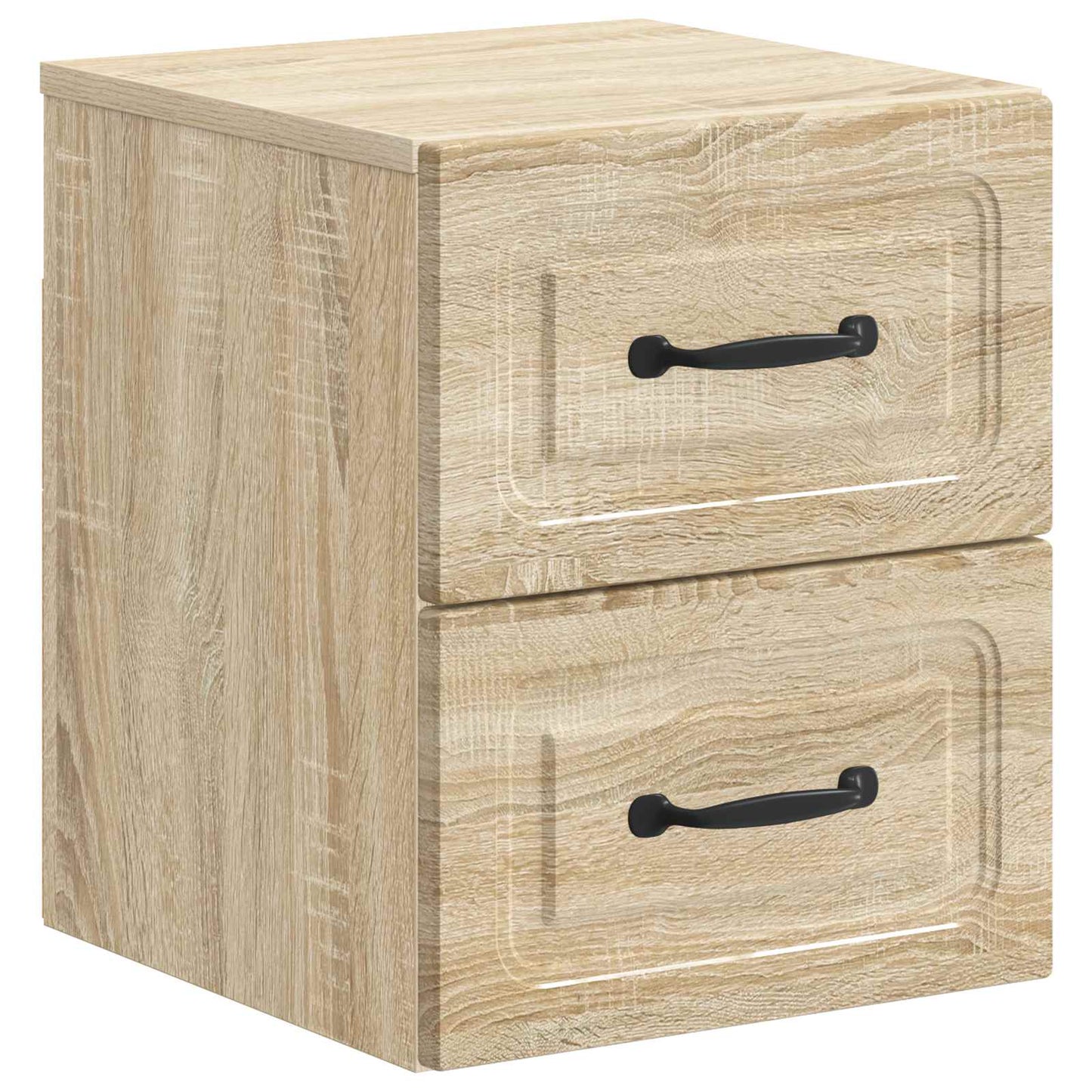 Wandbeugel Bedkast 2 pcs Sonoma Eiken 34,5 x 33 x 40 cm
