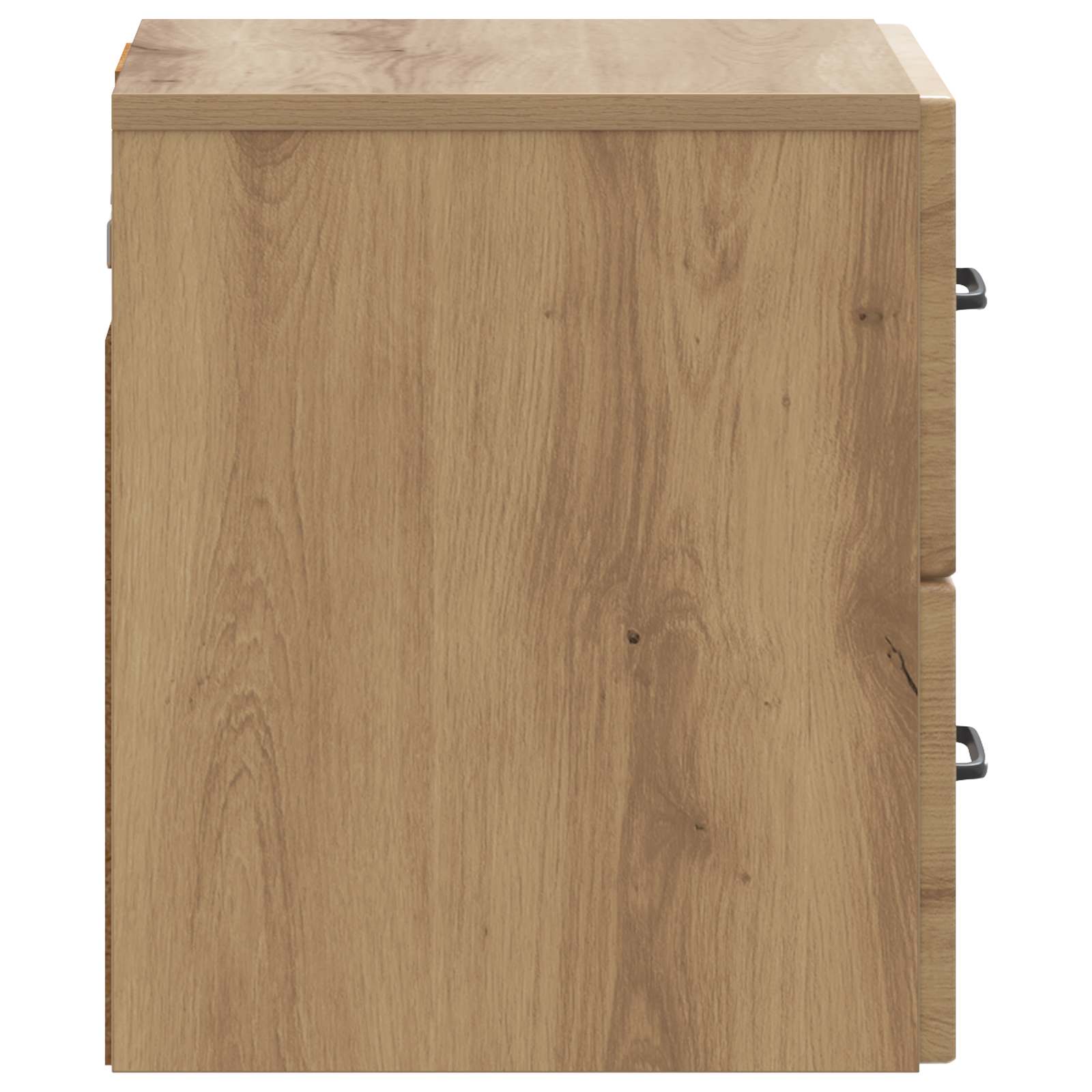 Wandbeugel Bedkast 2 pcs Artisanaal eiken 34,5 x 33 x 40 cm