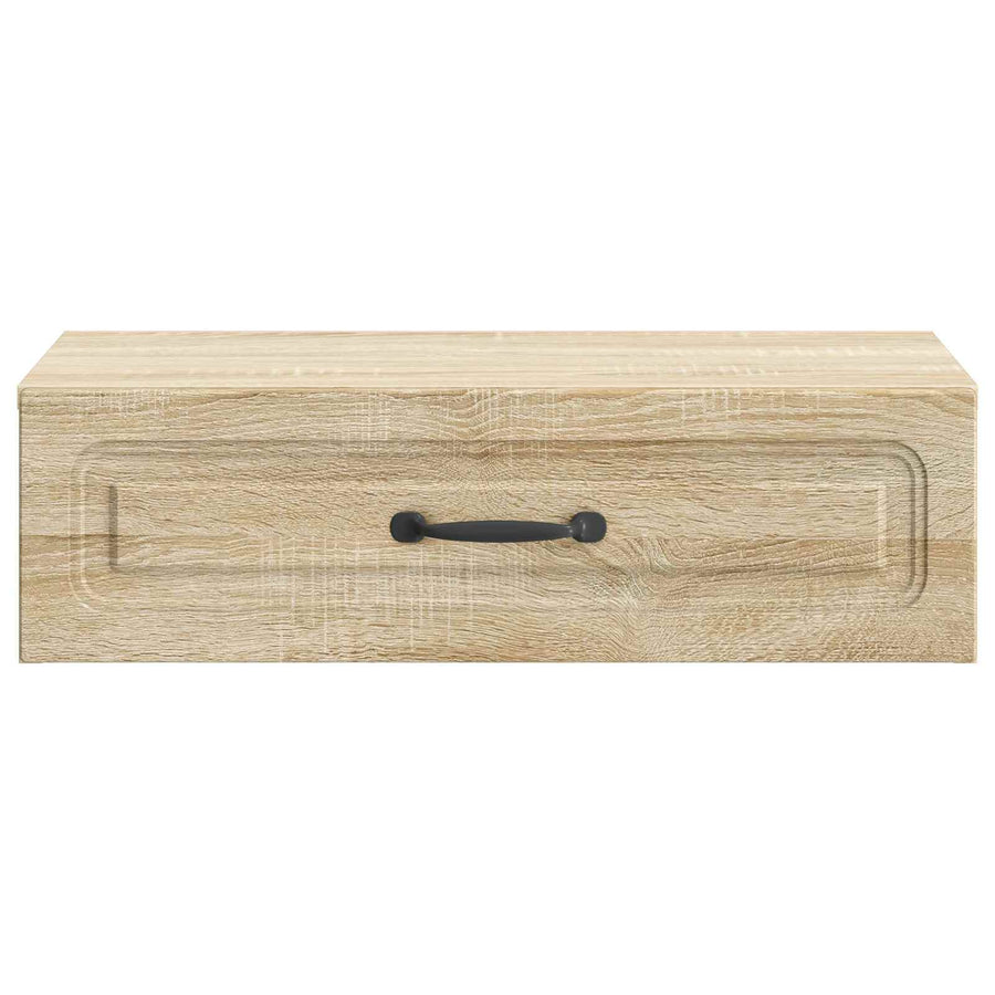 Wandmontage Zijtafel Sonoma Eiken 59 x 34,5 x 17 cm
