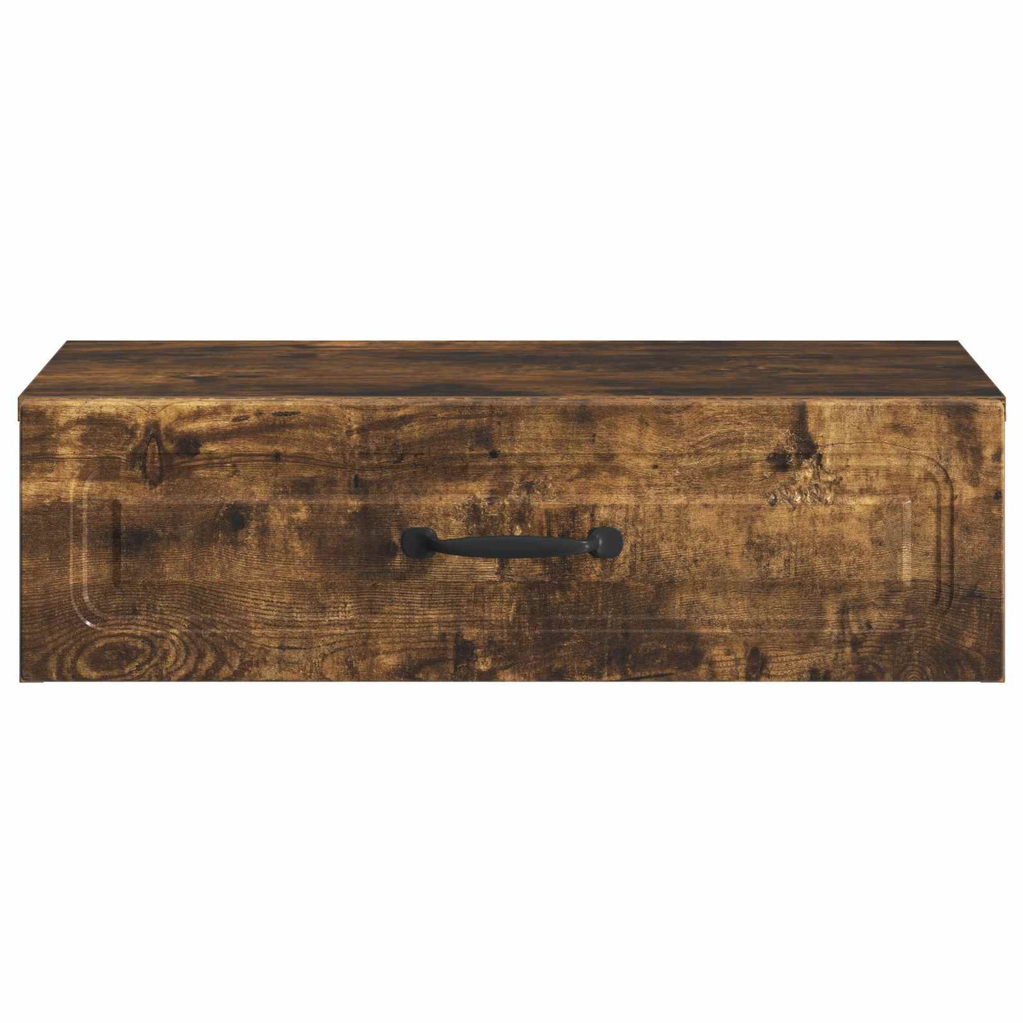 Wandmontage Zijtafel Gerookt eiken 59 x 34,5 x 17 cm