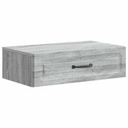Wandmontage kast grijs sonoma 59x34,5x17 cm