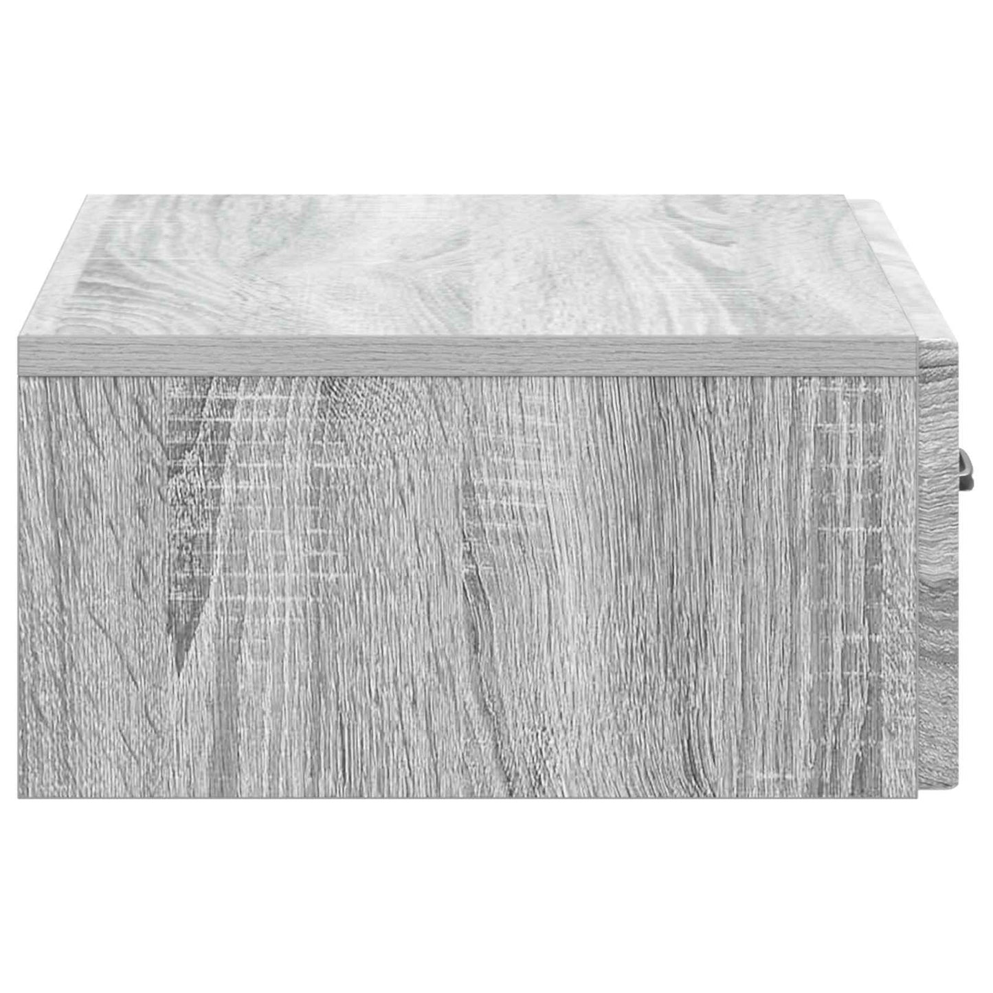 Wandmontage Zijtafel Grijs sonoma 59 x 34,5 x 17 cm