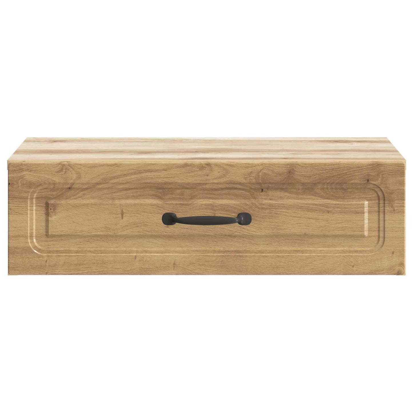 Wandmontage Zijtafel Artisanaal eiken 59 x 34,5 x 17 cm