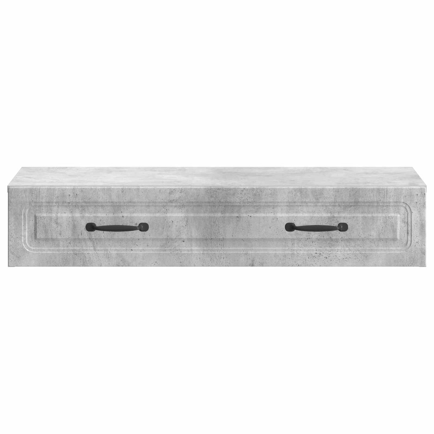 Wandmontage Zijtafel Betongrijs 87,5 x 34,5 x 17 cm