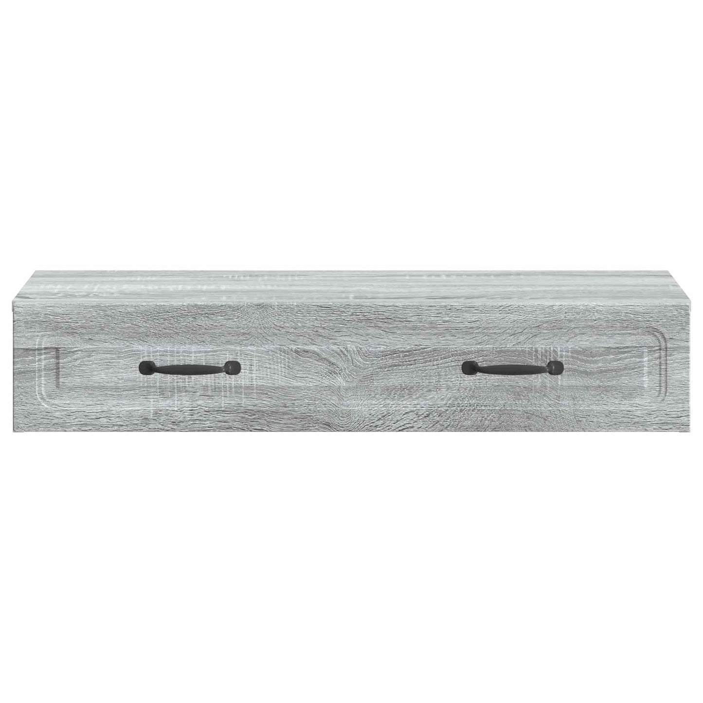 Wandmontage Zijtafel Grijs sonoma 87,5 x 34,5 x 17 cm