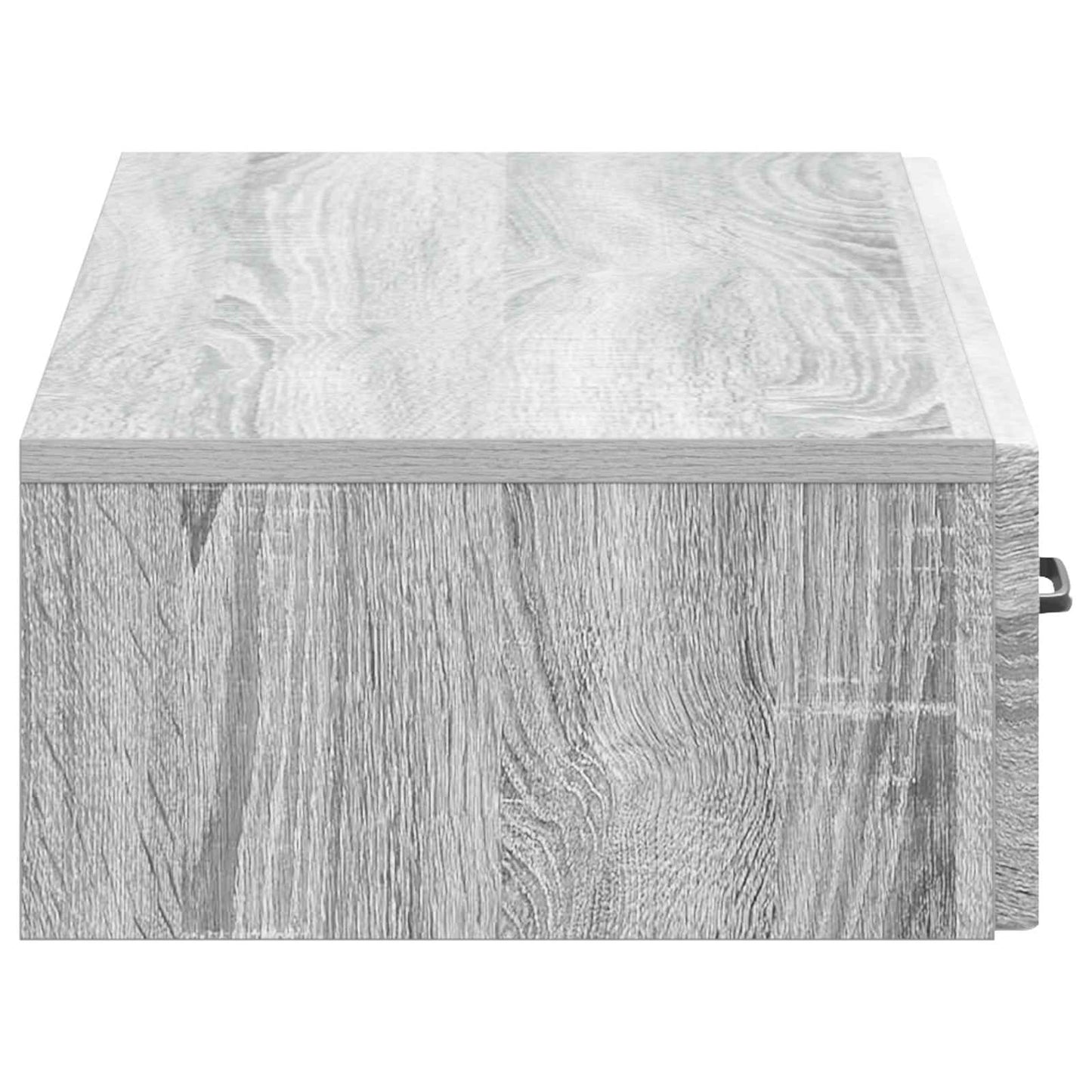Wandmontage Zijtafel Grijs sonoma 87,5 x 34,5 x 17 cm