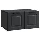 Wandkast tv-meubel 59,5x41x30 cm zwart bewerkt hout