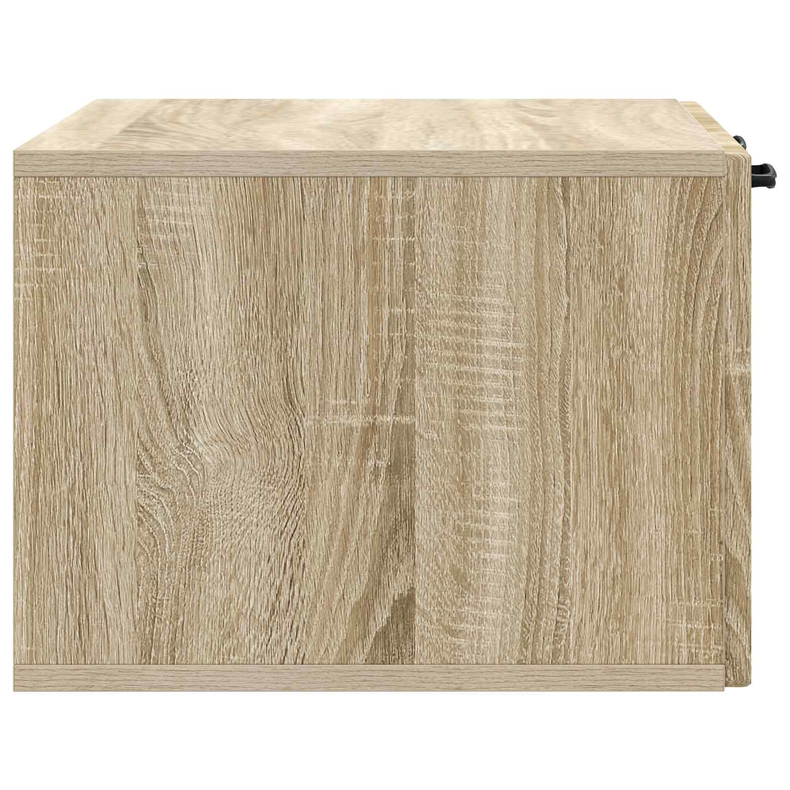 Wandbeugel TV-kast Sonoma Eiken 59,5 x 41 x 30 cm Bewerkt hout