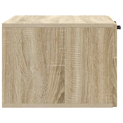 Wandbeugel TV-kast Sonoma Eiken 59,5 x 41 x 30 cm Bewerkt hout