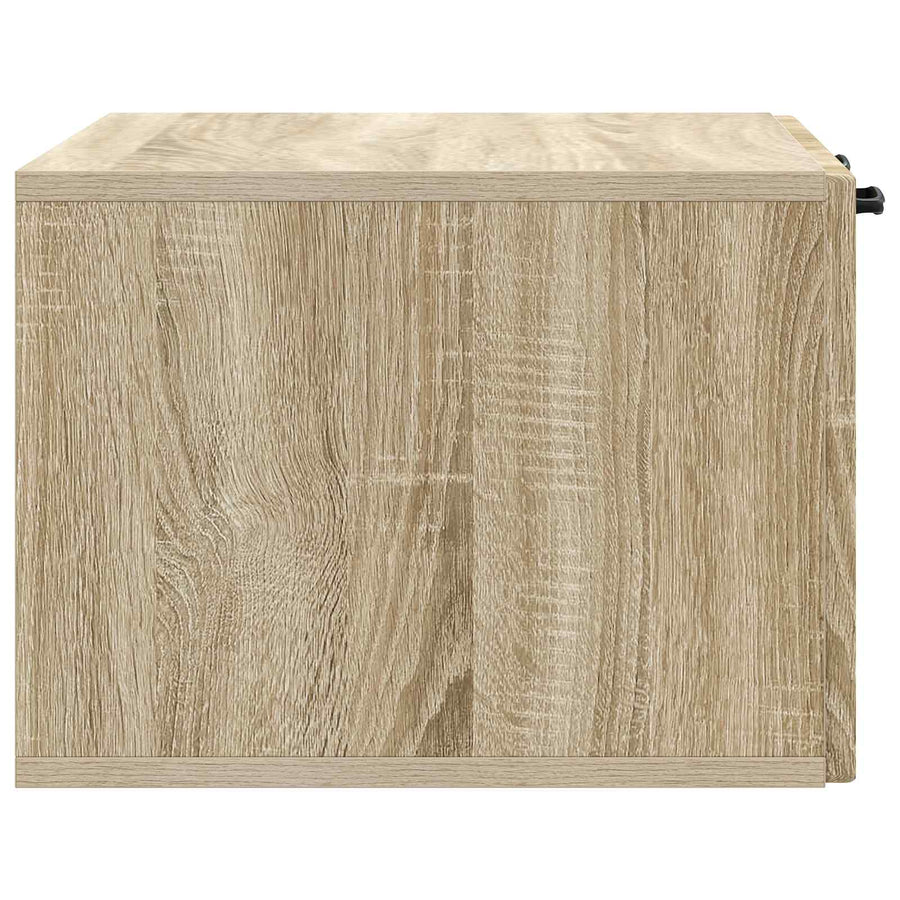 Wandbeugel TV-kast Sonoma Eiken 59,5 x 41 x 30 cm Bewerkt hout
