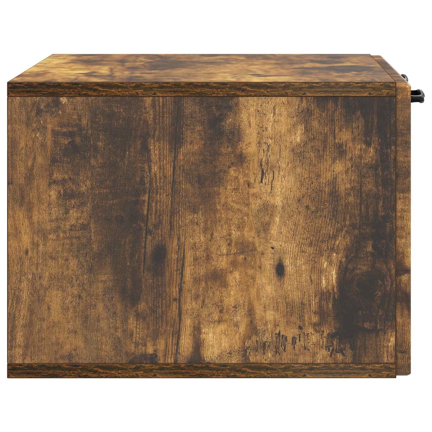 Wandbeugel TV-kast Gerookt eiken 59,5 x 41 x 30 cm Bewerkt hout