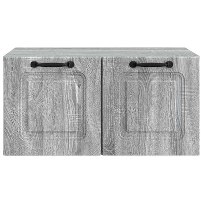 Wandbeugel TV-kast Grijs sonoma 59,5 x 41 x 30 cm Bewerkt hout