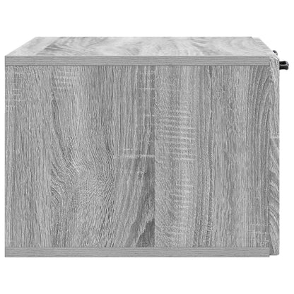 Wandbeugel TV-kast Grijs sonoma 59,5 x 41 x 30 cm Bewerkt hout