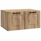 Wall bracket TV cabinet Artisan oak 59.5 x 41 x 30 cm