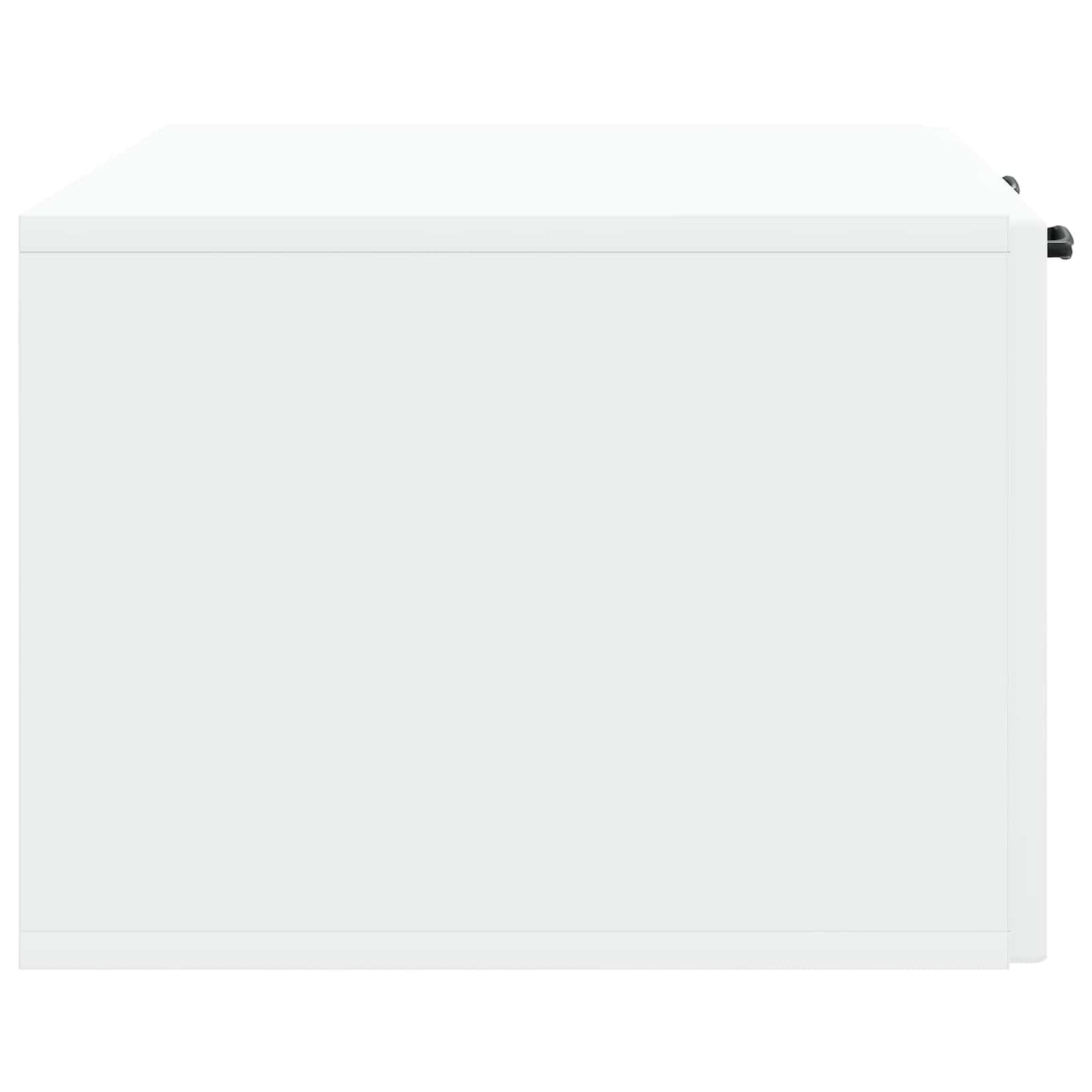 Wandbeugel TV-kast Wit 78,5 x 41 x 30 cm Bewerkt hout