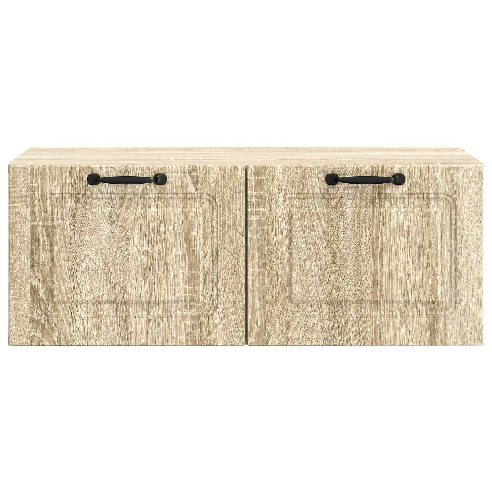 Wandbeugel TV-kast Sonoma Eiken 78,5 x 41 x 30 cm Bewerkt hout