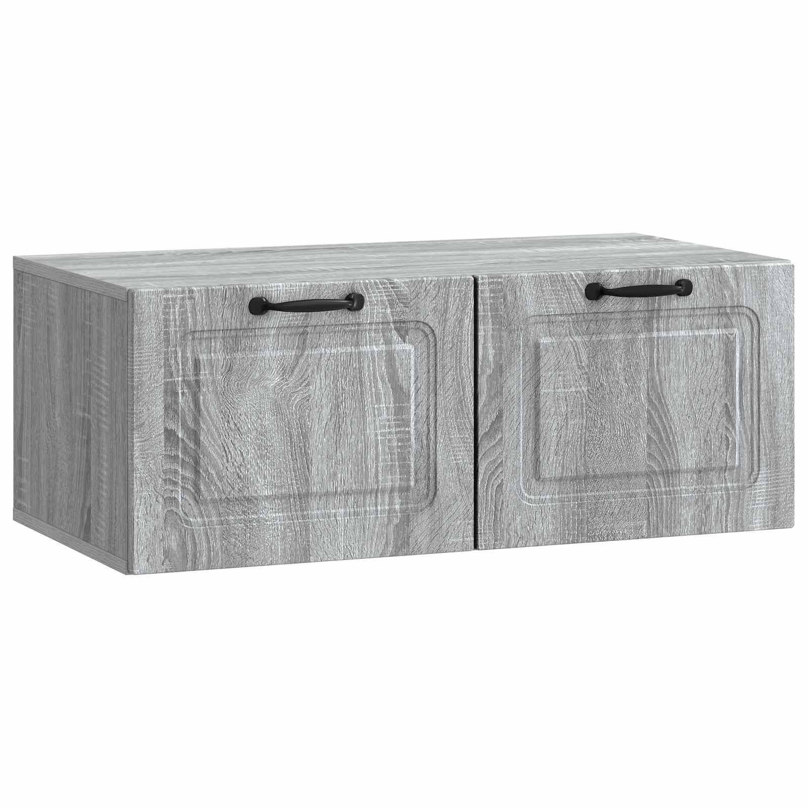 Wandbeugel TV-kast Grijs sonoma 78,5 x 41 x 30 cm Bewerkt hout
