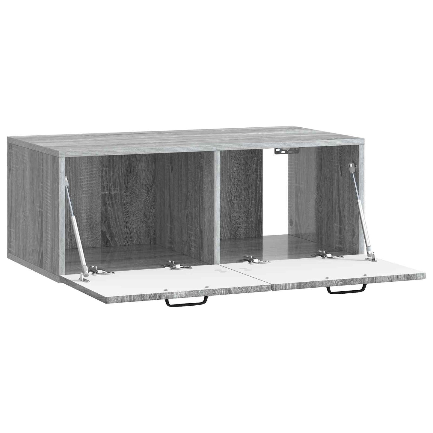 Wandbeugel TV-kast Grijs sonoma 78,5 x 41 x 30 cm Bewerkt hout