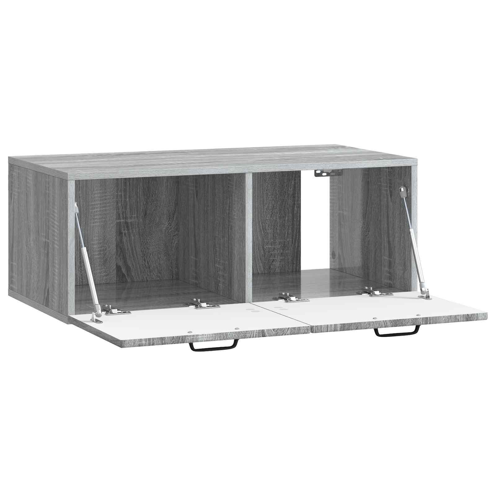 Wandbeugel TV-kast Grijs sonoma 78,5 x 41 x 30 cm Bewerkt hout