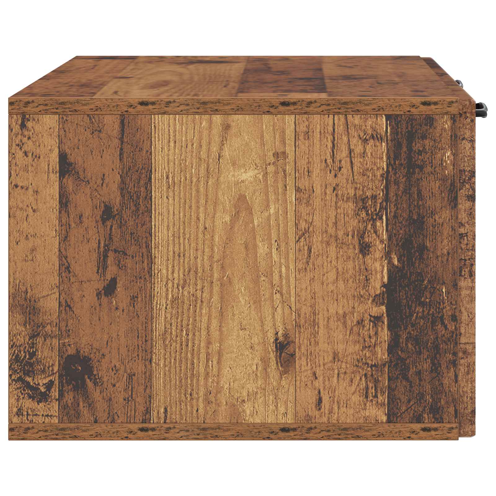 Wandbeugel TV-kast Oud hout 78,5 x 41 x 30 cm Bewerkt hout