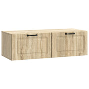 Tv-meubel 98x41x30 cm bewerkt hout sonoma eiken