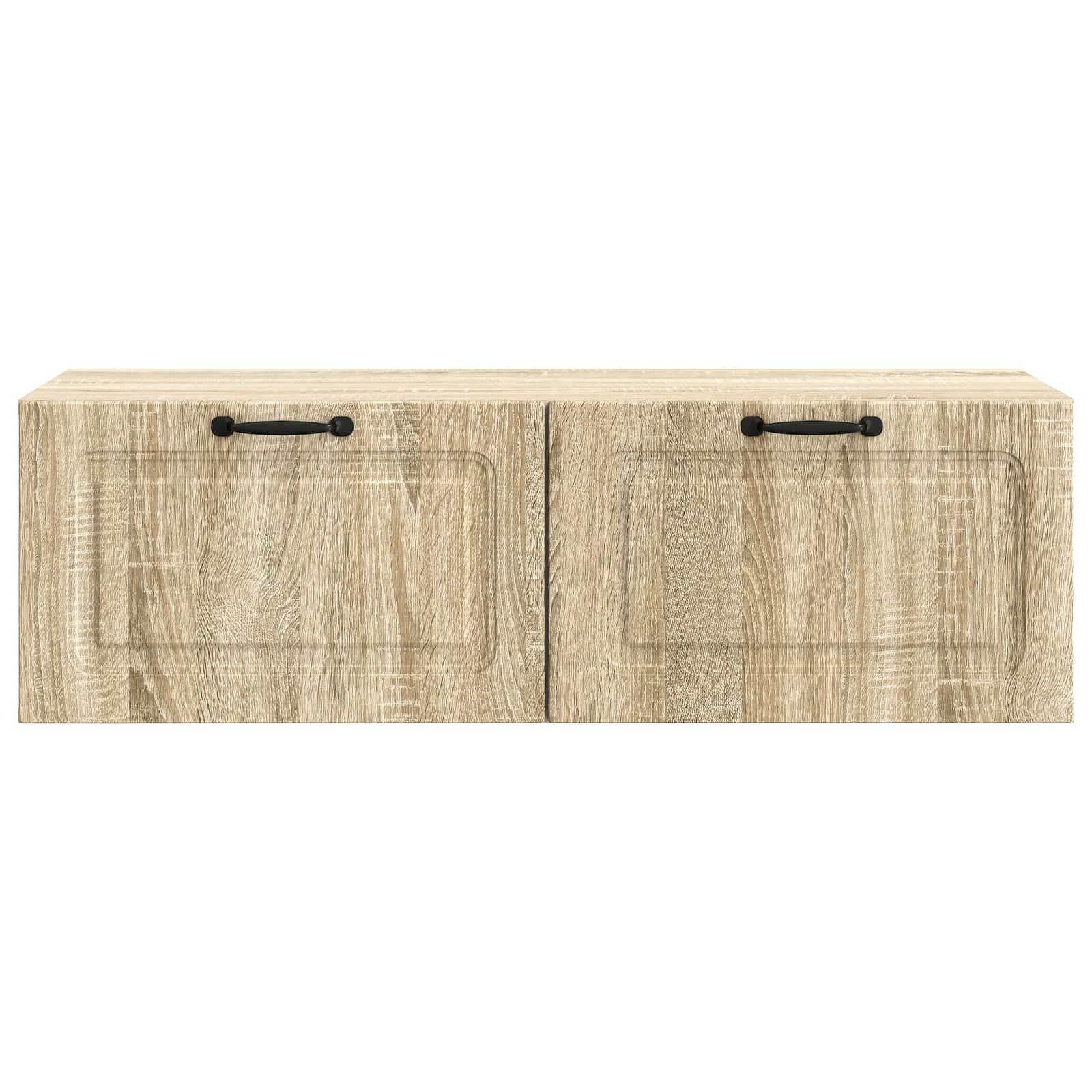 Wandbeugel TV-kast Sonoma Eiken 98 x 41 x 30 cm Bewerkt hout