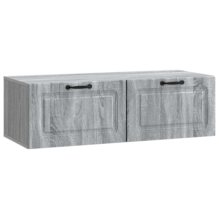 Wandbeugel TV-kast Grijs sonoma 98 x 41 x 30 cm Bewerkt hout