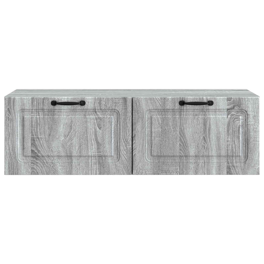 Wandbeugel TV-kast Grijs sonoma 98 x 41 x 30 cm Bewerkt hout