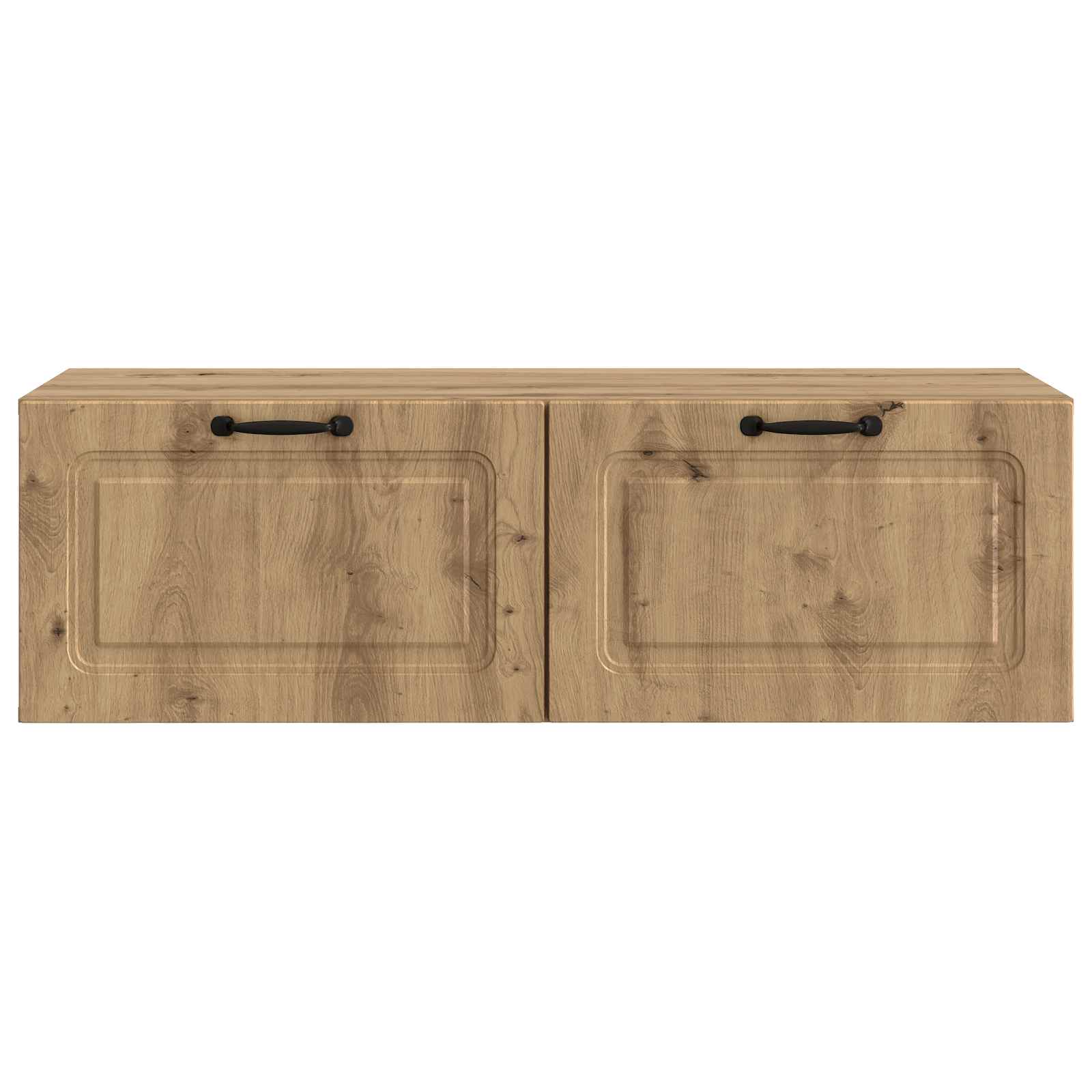 Wandbeugel TV-kast Artisanaal eiken 98 x 41 x 30 cm