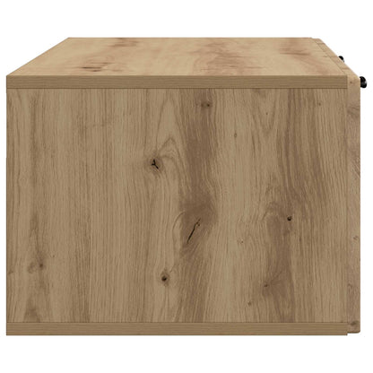 Wandbeugel TV-kast Artisanaal eiken 98 x 41 x 30 cm