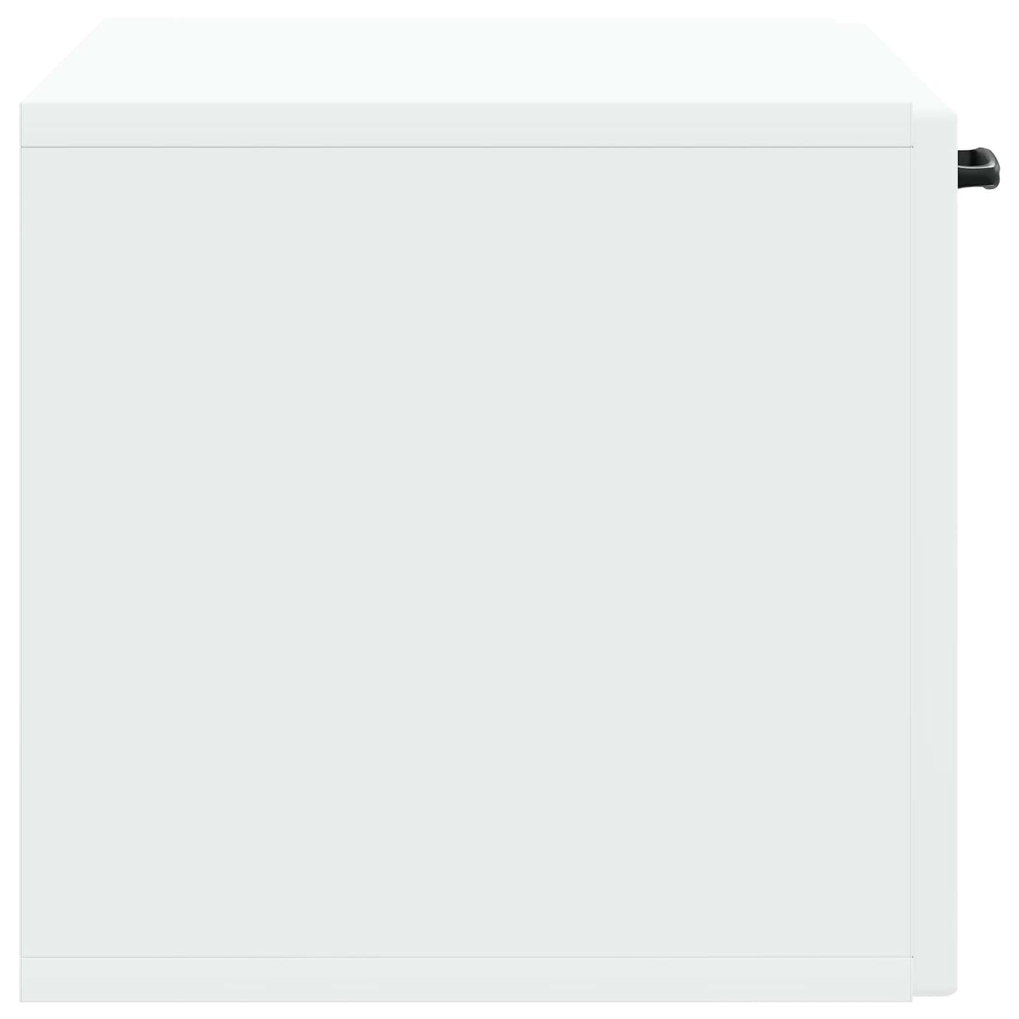 Wandbeugel TV-kast Wit 59,5 x 31 x 30 cm Bewerkt hout