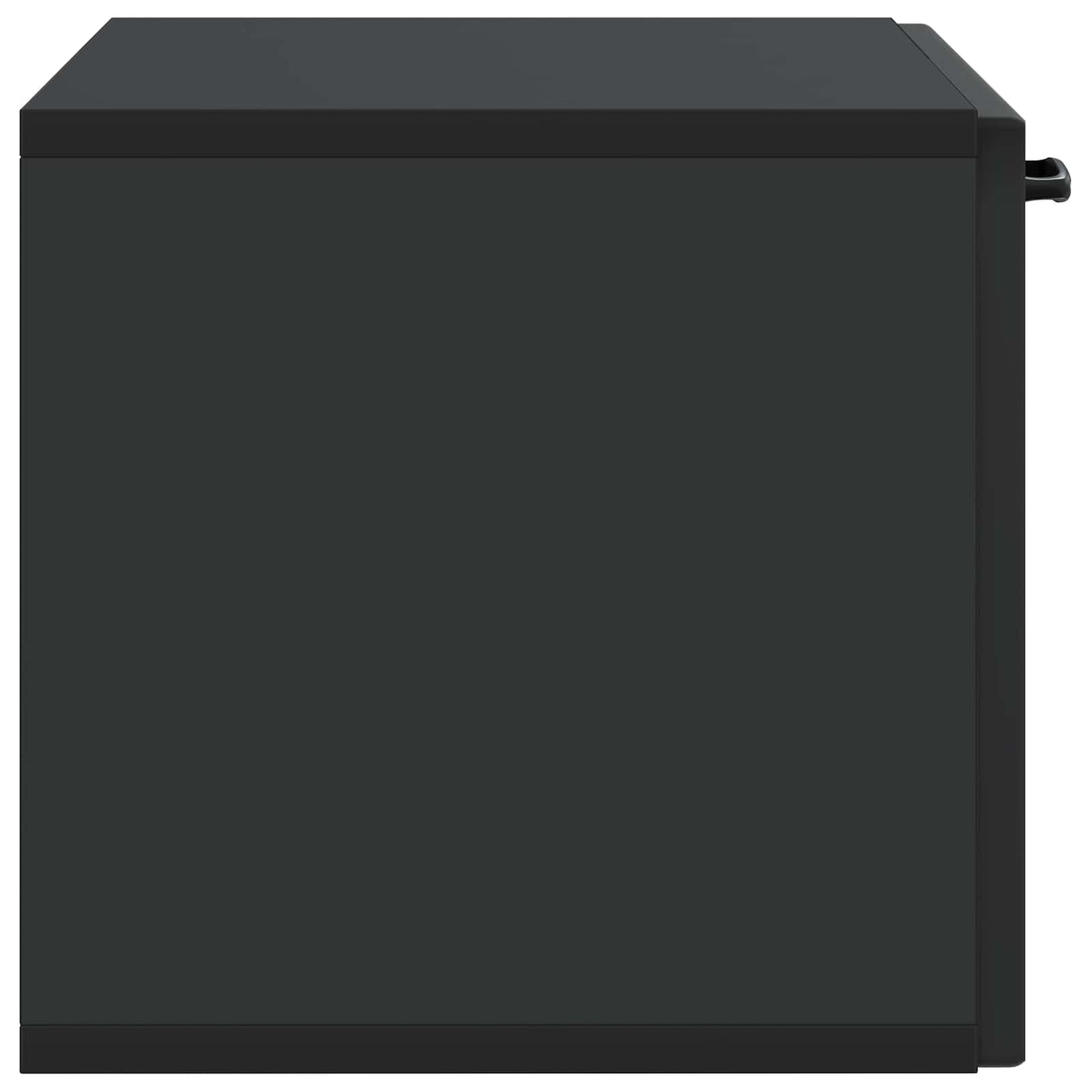 Wandbeugel TV-kast Zwart 59,5 x 31 x 30 cm Bewerkt hout