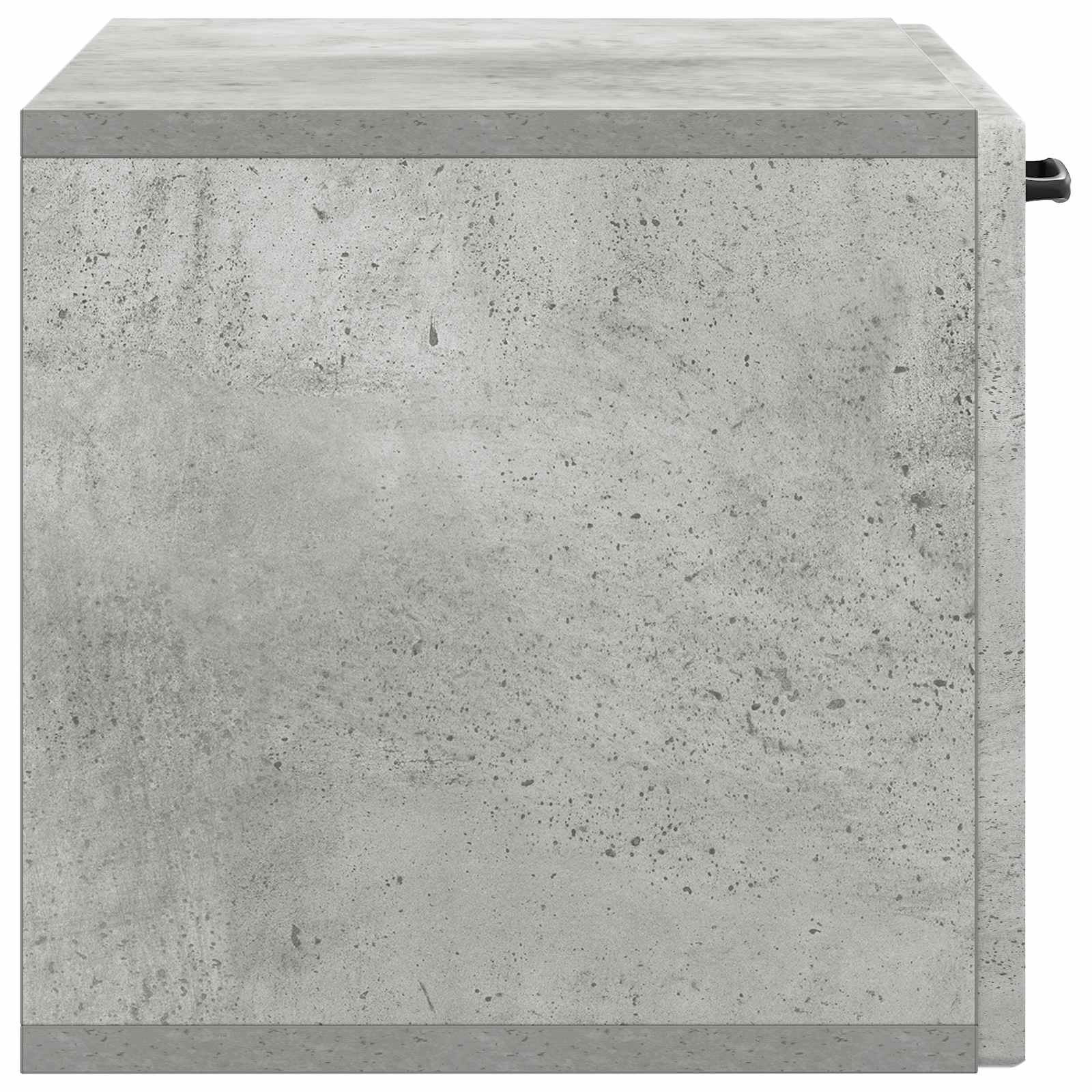 Wandbeugel TV-kast Betongrijs 59,5 x 31 x 30 cm Bewerkt hout
